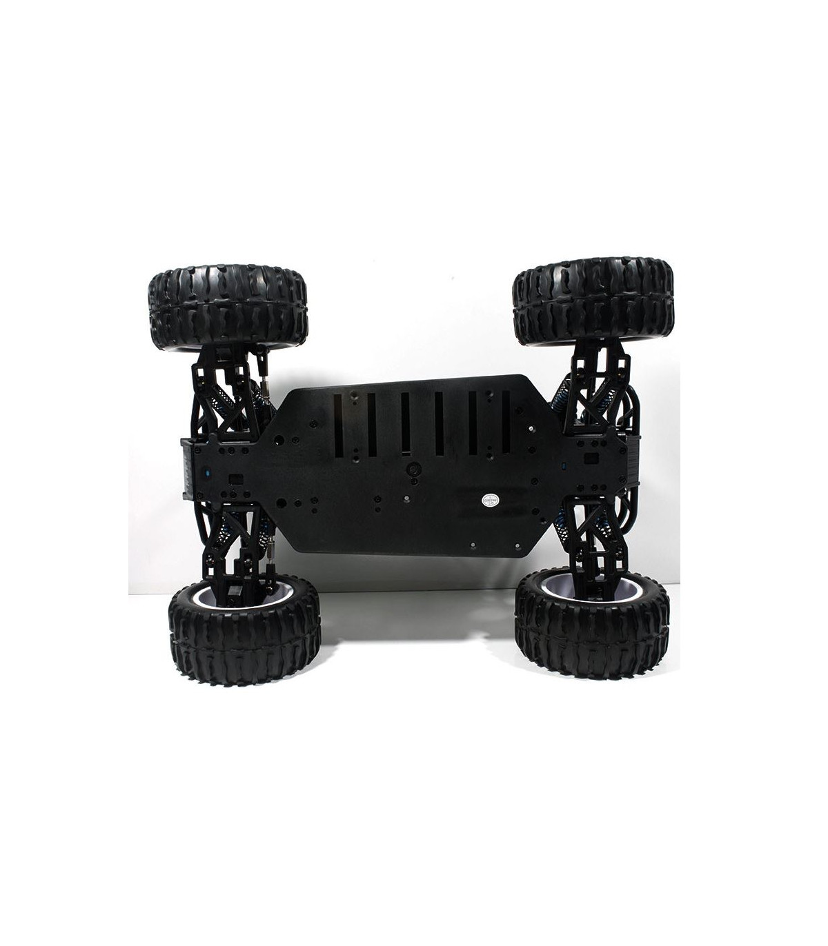 COCHE BRONTOSAURUS PRO HSP BRUSHLESS+ LIPO 11.1V ESC 100 AMPERIOS  AZUL - GRIS