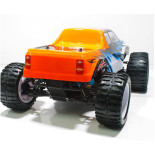 COCHE BRONTOSAURUS PRO HSP BRUSHLESS+ LIPO 11.1V ESC 100 AMPERIOS BLANCO-NARANJA
