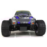 COCHE BRONTOSAURUS PRO HSP BRUSHLESS+ LIPO 11.1V ESC 100 AMPERIOS  AZUL - GRIS