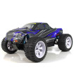 COCHE BRONTOSAURUS PRO HSP BRUSHLESS+ LIPO 11.1V ESC 100 AMPERIOS  AZUL - GRIS