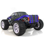 COCHE BRONTOSAURUS PRO HSP BRUSHLESS+ LIPO 11.1V ESC 100 AMPERIOS  AZUL - GRIS
