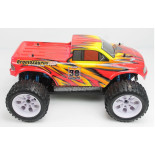 COCHE BRONTOSAURUS PRO HSP BRUSHLESS+ LIPO 11.1V ESC 100 AMPERIOS AMARILLO - ROJO