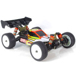 COCHE BRUSHLESS BUGGY 1/14 LC RACING EMB-1H BATERÍA LIPO (7,4V) LISTO PARA CORRER