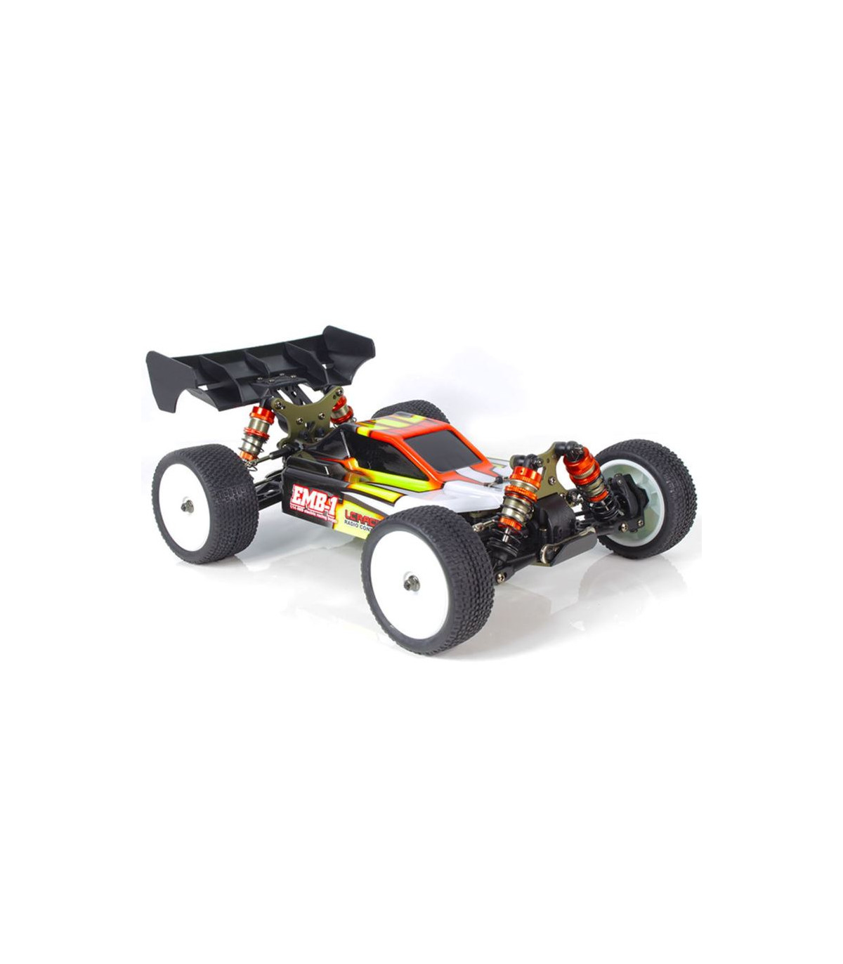 COCHE BRUSHLESS BUGGY 1/14 LC RACING EMB-1H BATERÍA LIPO (7,4V) LISTO PARA CORRER