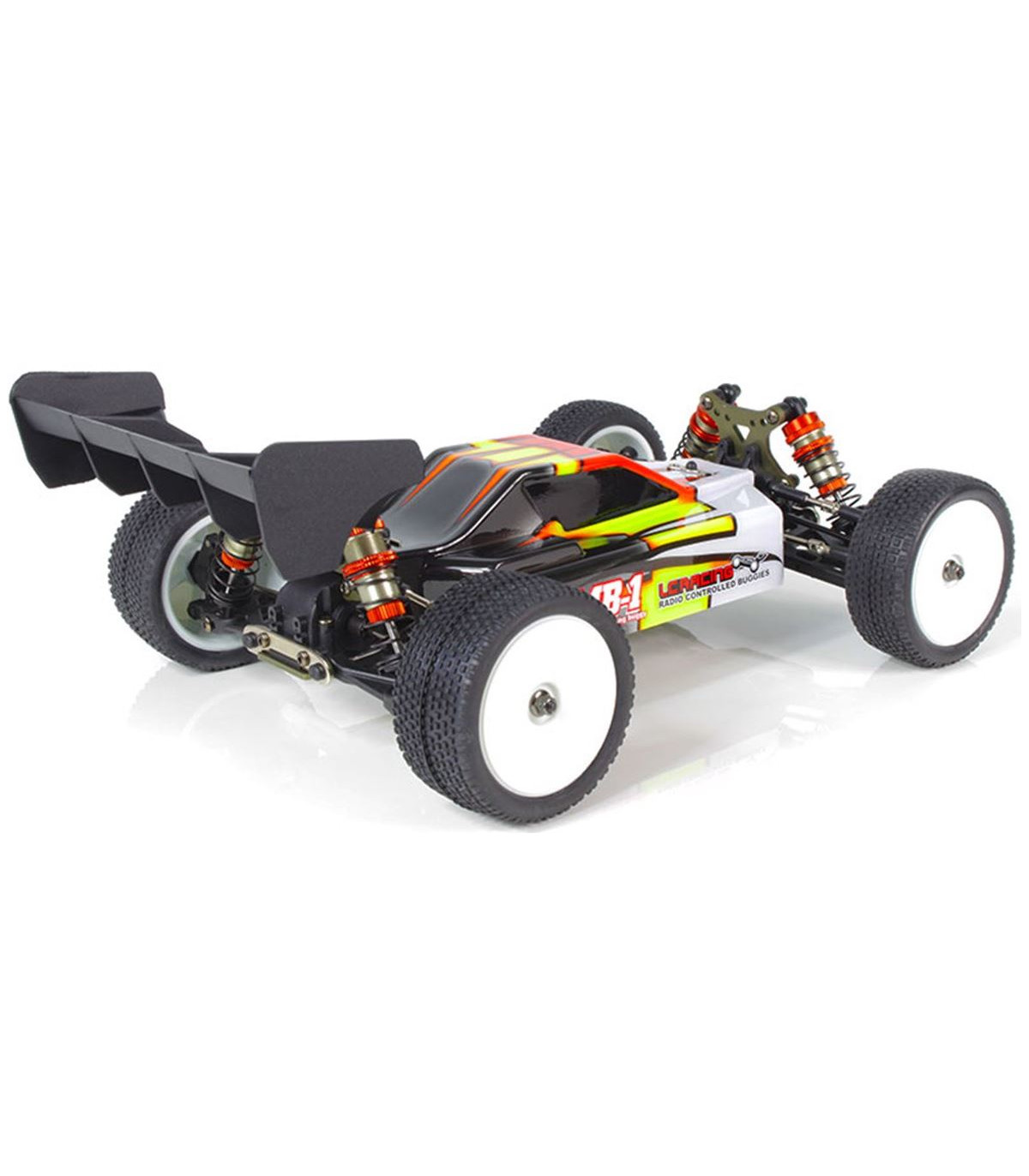 COCHE BRUSHLESS BUGGY 1/14 LC RACING EMB-1H BATERÍA LIPO (7,4V) LISTO PARA CORRER