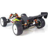 COCHE BRUSHLESS BUGGY 1/14 LC RACING EMB-1H BATERÍA LIPO (7,4V) LISTO PARA CORRER