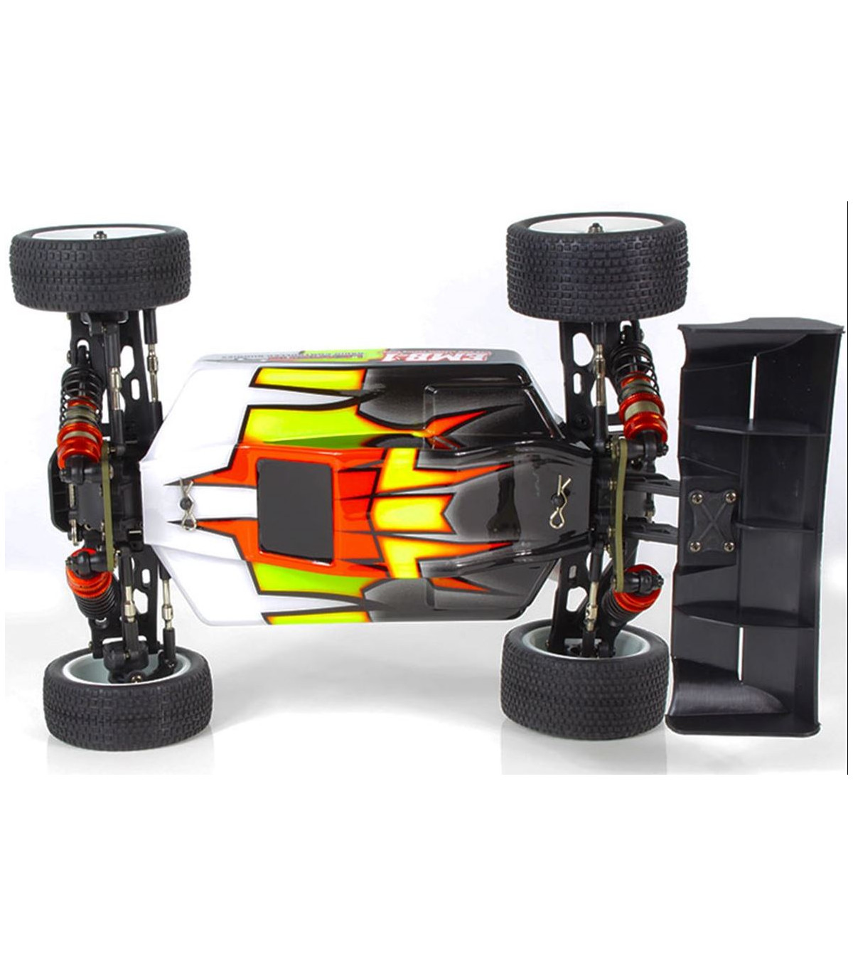 COCHE BRUSHLESS BUGGY 1/14 LC RACING EMB-1H BATERÍA LIPO (7,4V) LISTO PARA CORRER