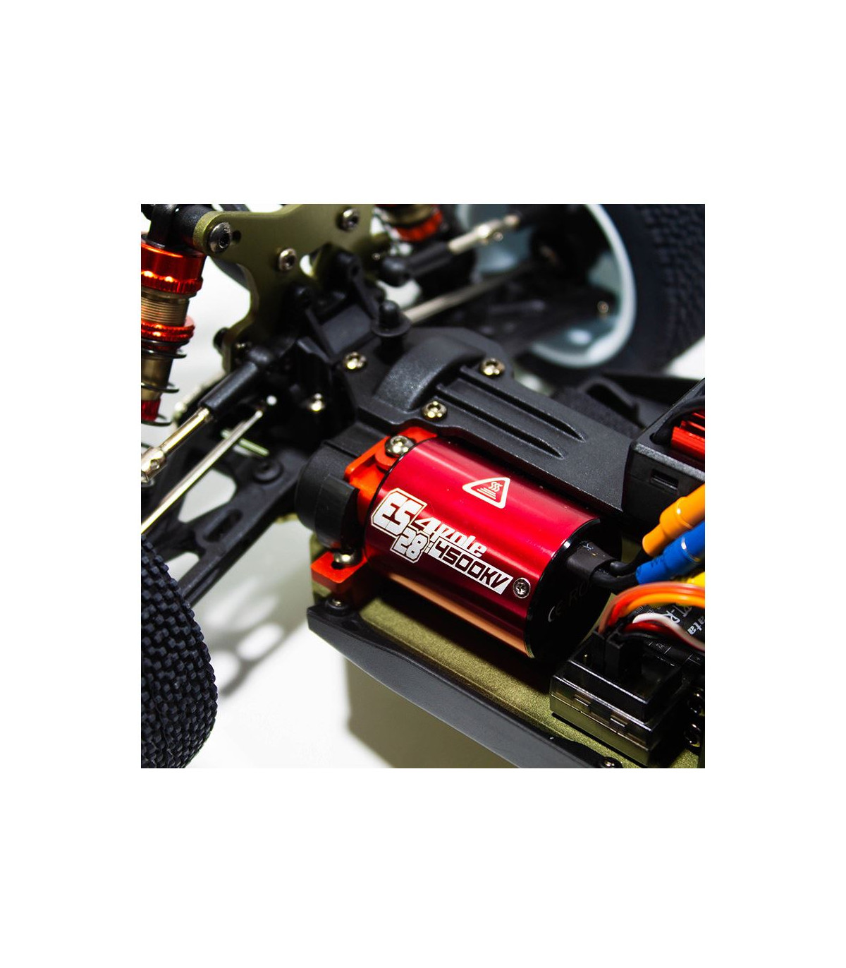 COCHE BRUSHLESS BUGGY 1/14 LC RACING EMB-1H BATERÍA LIPO (7,4V) LISTO PARA CORRER