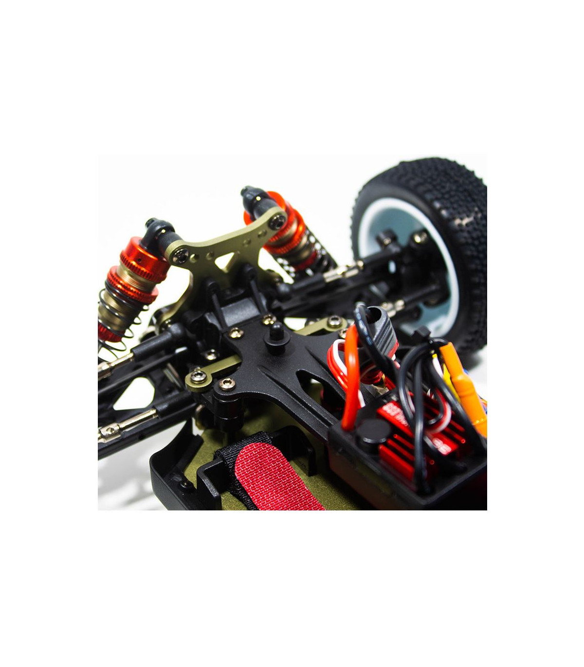 COCHE BRUSHLESS BUGGY 1/14 LC RACING EMB-1H BATERÍA LIPO (7,4V) LISTO PARA CORRER