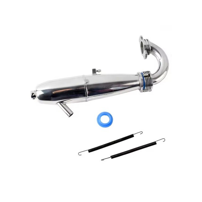 81084 ESCAPE CON CODO TIPO CART CROMADO RC 1/8