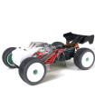 COCHE BRUSHLESS TRUGGY 1/14 EMB-TGH LC RACING RTR BATERÍA LIPO 7,4V BLANCO ROJO