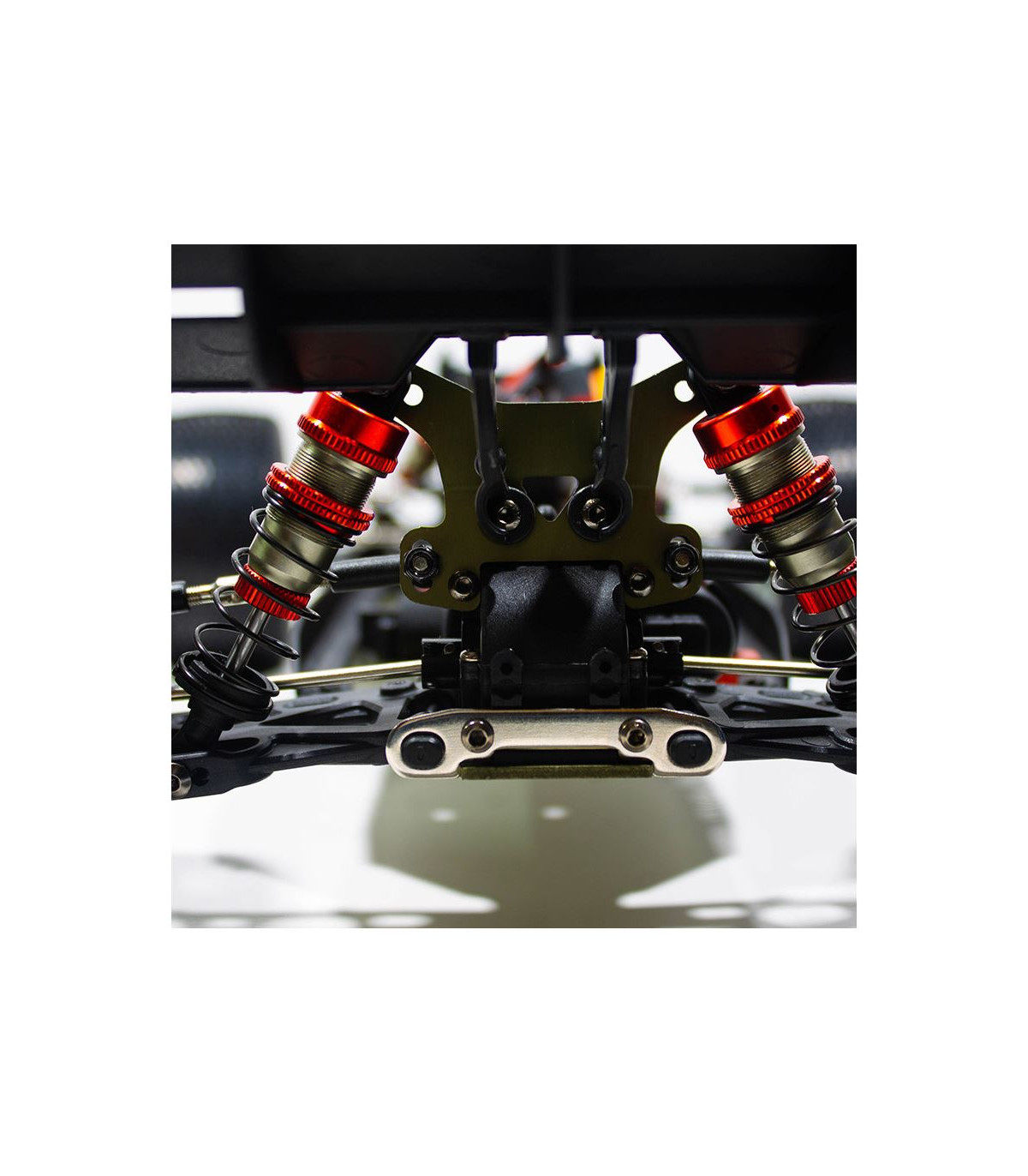 COCHE BRUSHLESS TRUGGY 1/14 EMB-TGH LC RACING RTR BATERÍA LIPO 7,4V BLANCO ROJO