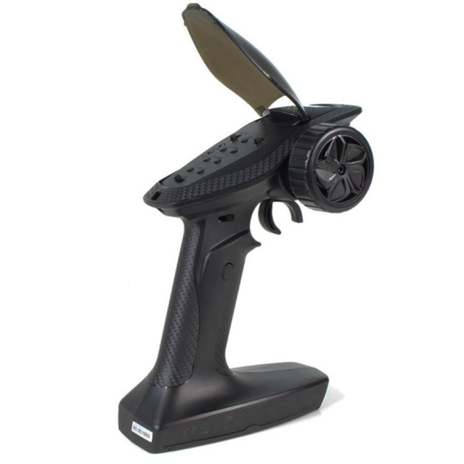 COCHE BRUSHLESS TRUGGY 1/14 EMB-TGH LC RACING RTR BATERÍA LIPO 7,4V BLANCO ROJO