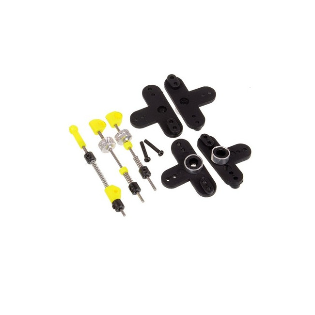 81027 SET DE VARILLAJE GAS COCHE RC ESCALA 1/8