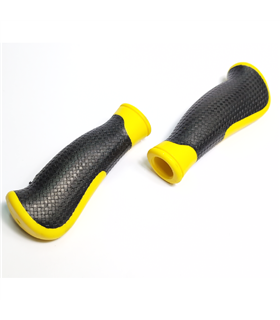 PUÑOS MANILLAR AMARILLOS (PAREJA)