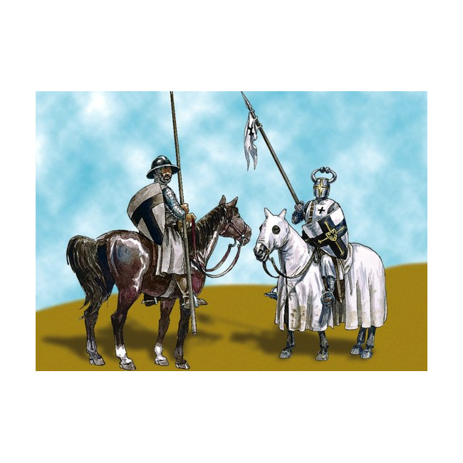 Maqueta Caballeros Teutonics
