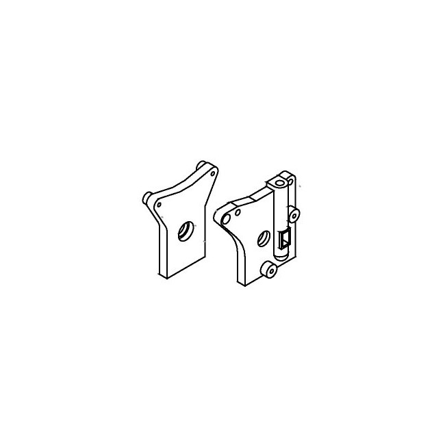 Soporte diferencial central