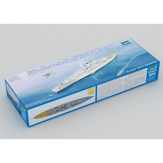 Maqueta Italian Navy Battleship RN Vittorio Veneto 1940 escala 1