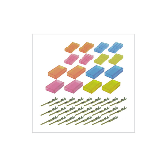 Kit 8 conectores de Servo macho y hembra