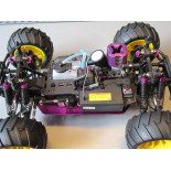 Tyranosaurus HSP Monster Big Food 1/10 Gasolina Rojo y Plateado