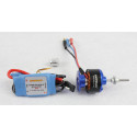 Motor KV1080 y Variador Brushless 18amp Detrum