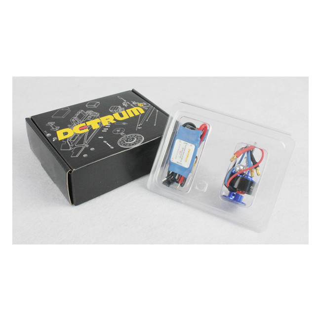 Motor KV1080 y Variador Brushless 18amp Detrum
