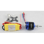 Motor KV1100 y Variador Brushless 30Amp Detrum