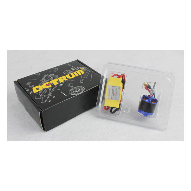 Motor KV1100 y Variador Brushless 30Amp Detrum