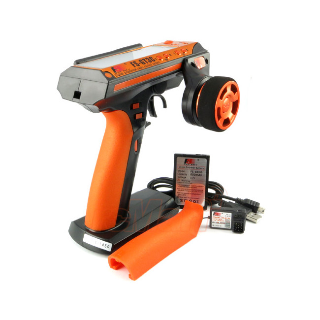 Emisora RC 3 Canales FS-GT3C Fly Sky 2,4Ghz 10 Memorias