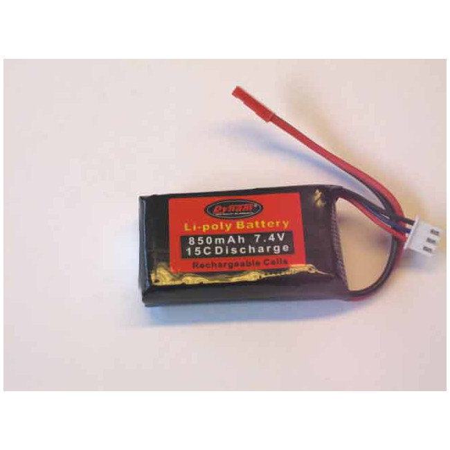 Batería Lipo 7.4vol 850MHA 15C