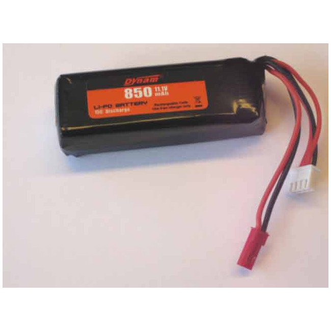 Batería Lipo 11.1vol y 850mHa 15C Descarga