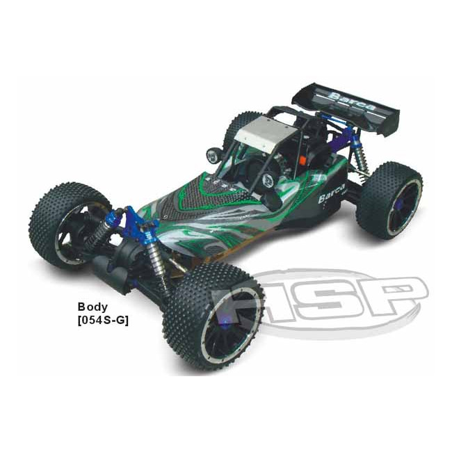 Coche RC Bajer 1/5 4WD HSP 32C.C. Tubarro R.T.R.Verde
