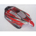 Carrocería HSP Buggy 1/10 Roja y Plata