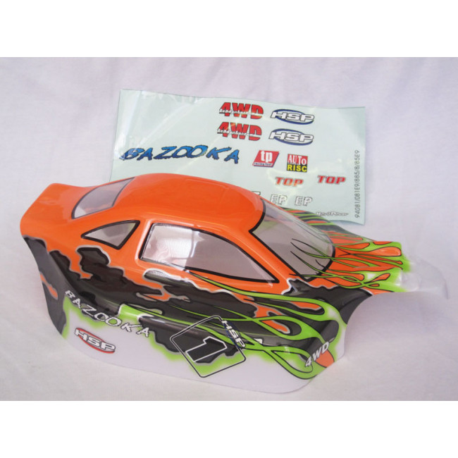 Carrocería Buggy HSP Bazooka 1/8 Naranja
