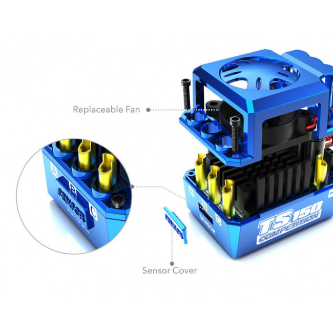 Variador Toro TS150 150A Brushless Coches RC