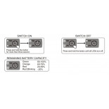 Interruptor Táctil con Indicador de Batería