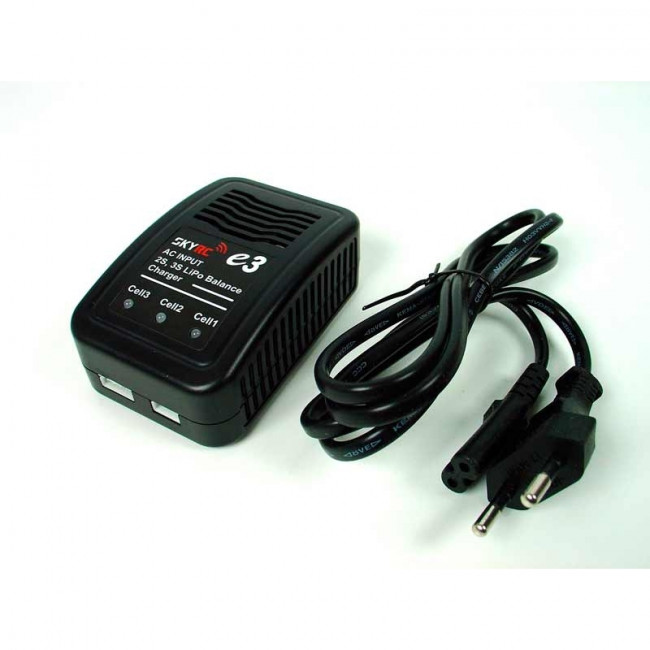Cargador Balanceador Lipo 2S y 3S a 220Vol y 1.2Amp