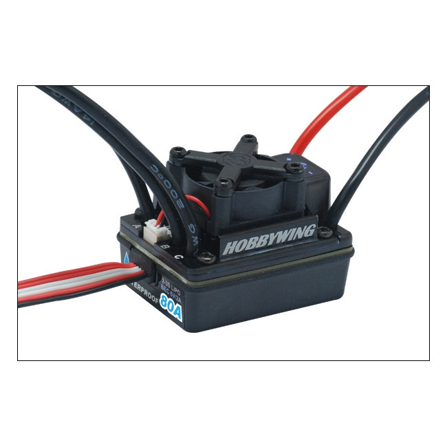 Variador Velocidad Brushless 80A Ezrun-WP80A