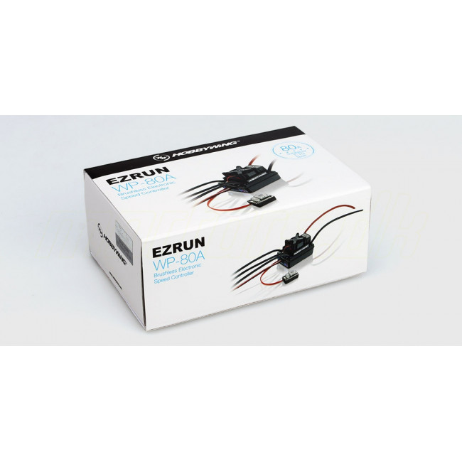 Variador Velocidad Brushless 80A Ezrun-WP80A