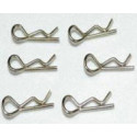 CLIPS CARROCERÍA PEQUEÑOS 6PCS