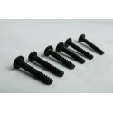 TORNILLOS CABEZA AVELLANADA  CHAPA 2X25 6PCS