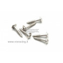 TORNILLOS CABEZA RESONDA CHAPA 2.6X15 6PCS
