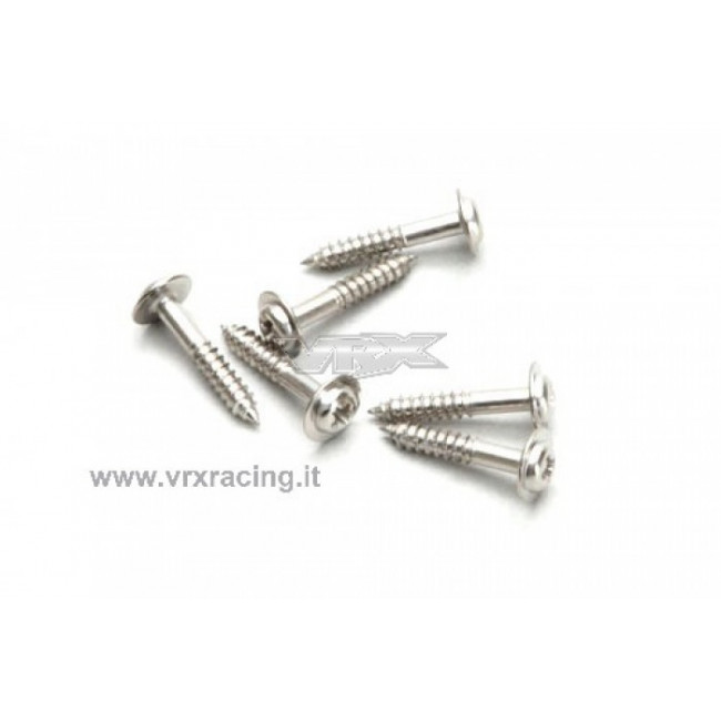 TORNILLOS CABEZA RESONDA CHAPA 2.6X15 6PCS