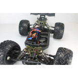 Coche RC Bison VKAR Monster Truck 4WD 1/8 Brushless 11.1v Lipo  Plateado (Versión 2021)