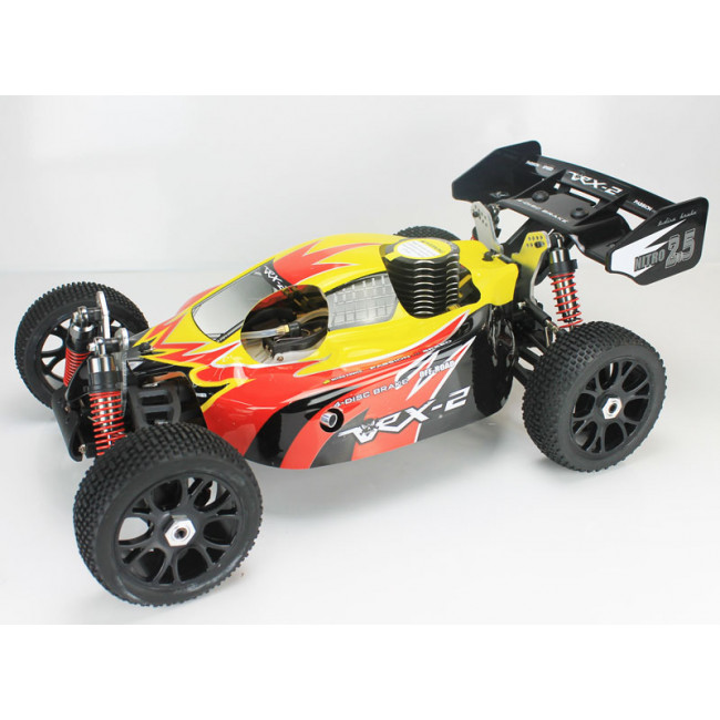 Coche RC VRX-2 Buggy 1/8 Nitro 4WD R.T.R.Rojo
