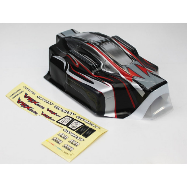 CARROCERÍA BUGGY NITRO 1/10 NEGRA