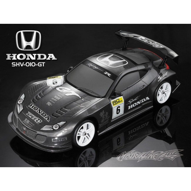 Carrocería Nissan GT-R R35 Transparente con Pegatinas