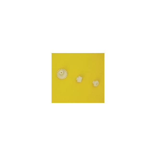 Juego piñones de cola y rotor cola