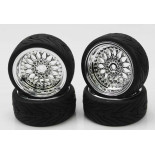 Ruedas Coches RC Touring  1/10 Universales 4 pzs 