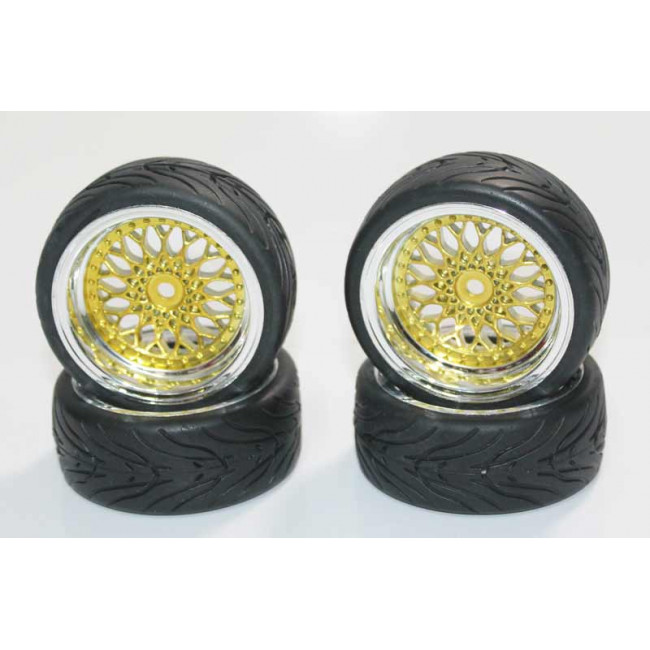 Ruedas Coches RC Touring  1/10 Universales 4 pzs
